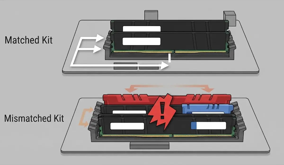 Mismatched or Mixed RAM Kits