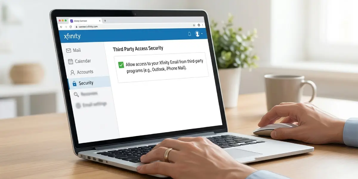 Part 1_ Allow Third-Party Access in Xfinity Email