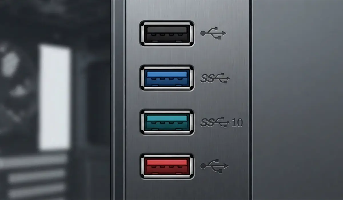 Read the Port Markings and Color