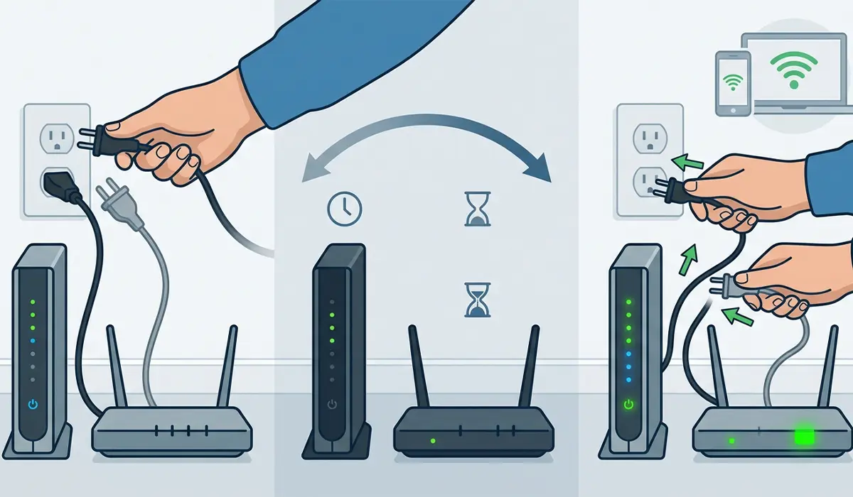 Restart the Router and Modem