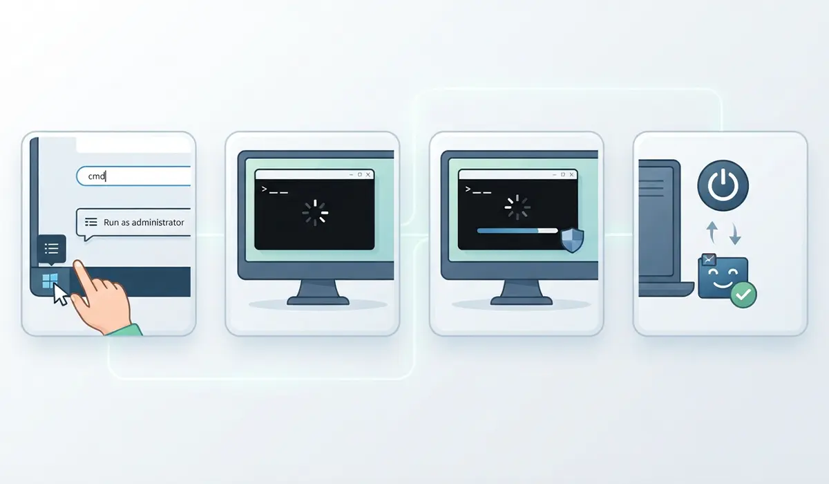 Run System File Checker and DISM