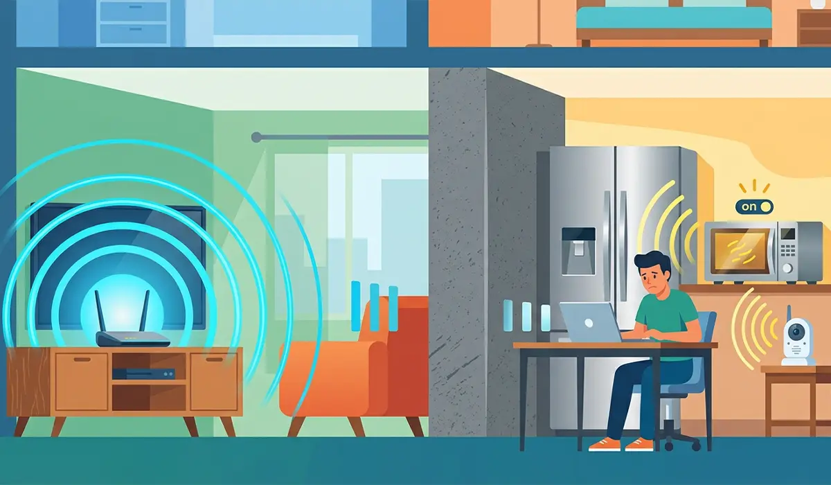 Signal Interference and Distance