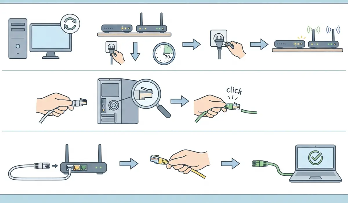 Start With the Quick Physical Checks