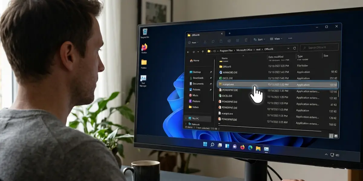 Step 3_ Find and Launch Scanpst.exe