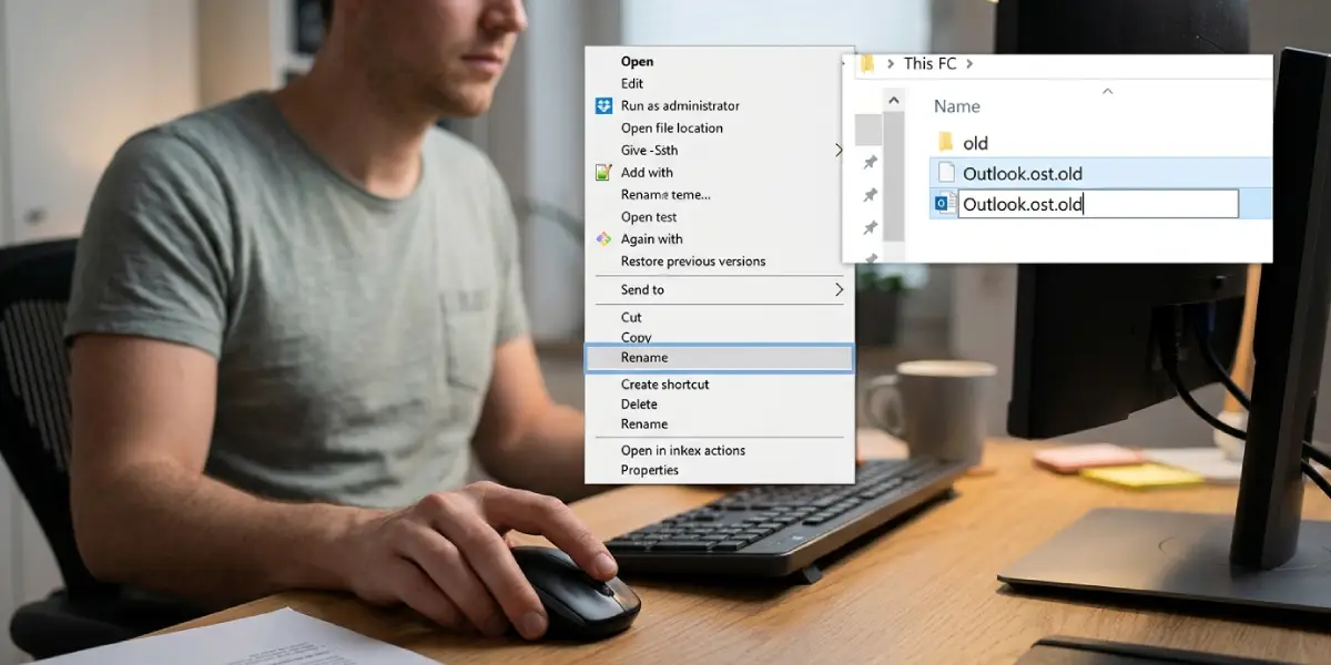 Step-by-Step Guide Step 1_ Close Outlook completely, including any background processes.