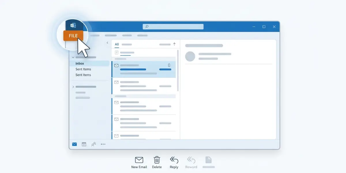 Step-by-Step Guide to Archive Old Emails to a PST File