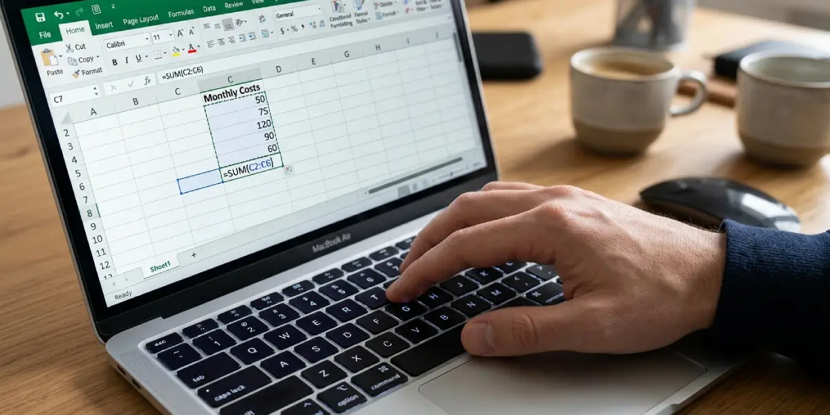 Step-by-Step Guide to the AutoSum Keyboard Shortcut