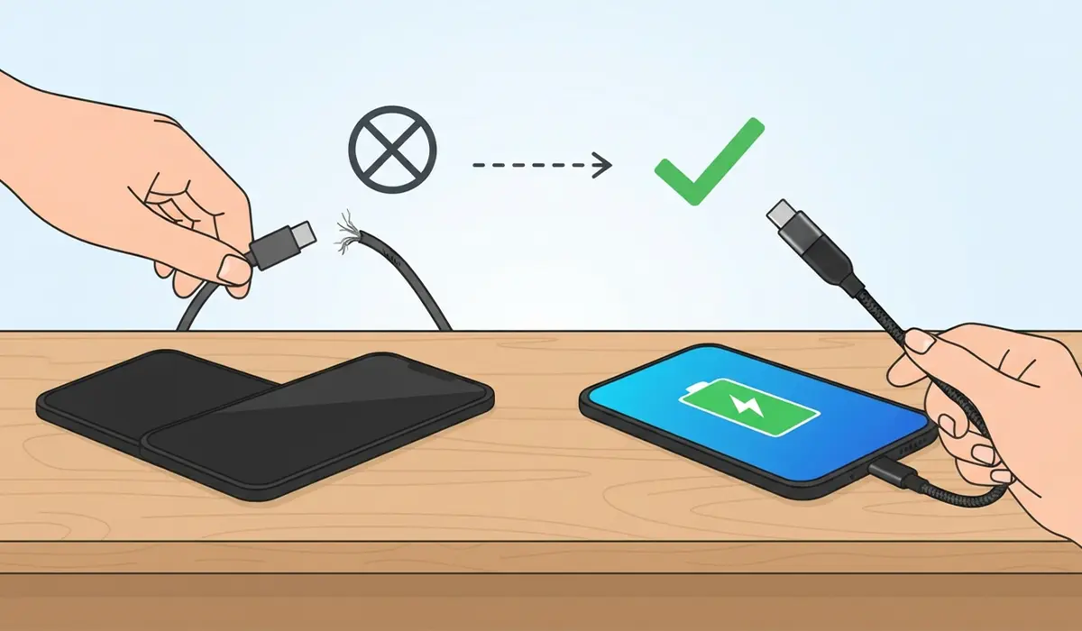 Test With a Different, Rated Cable