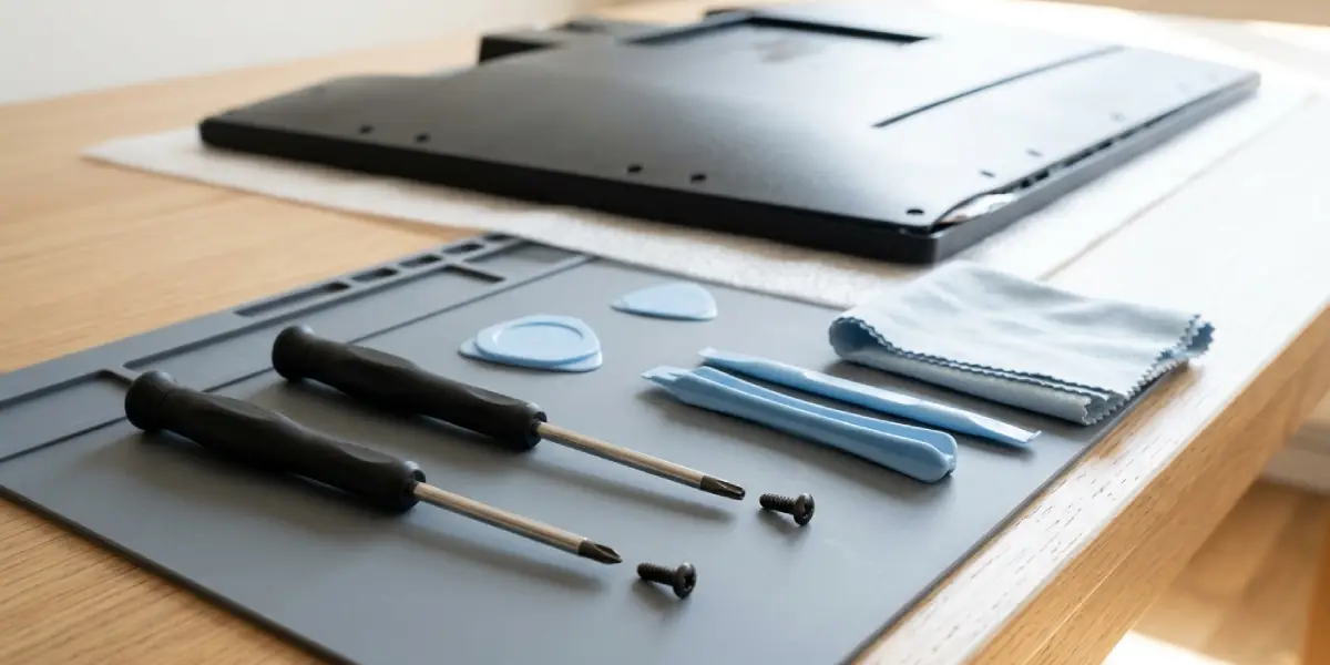 Tools and Materials Needed A small Phillips or Torx screwdriver set