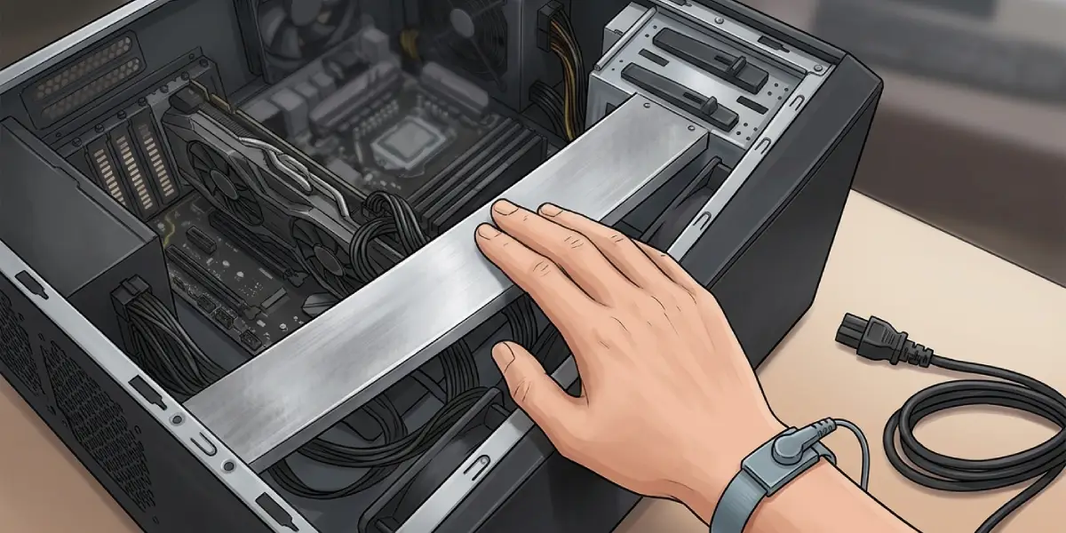 fix that involves touching internal hardware or the power supply