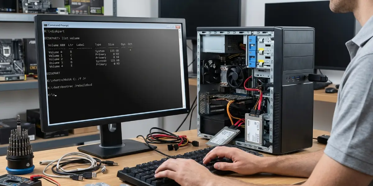 Advanced Repairs from Command Prompt