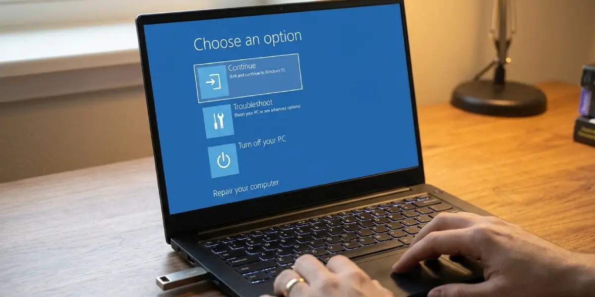 Boot From a Windows Installation USB