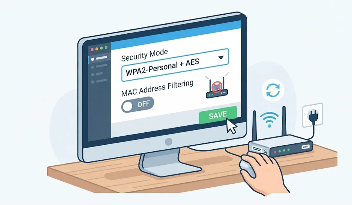 Check the Router Security Settings