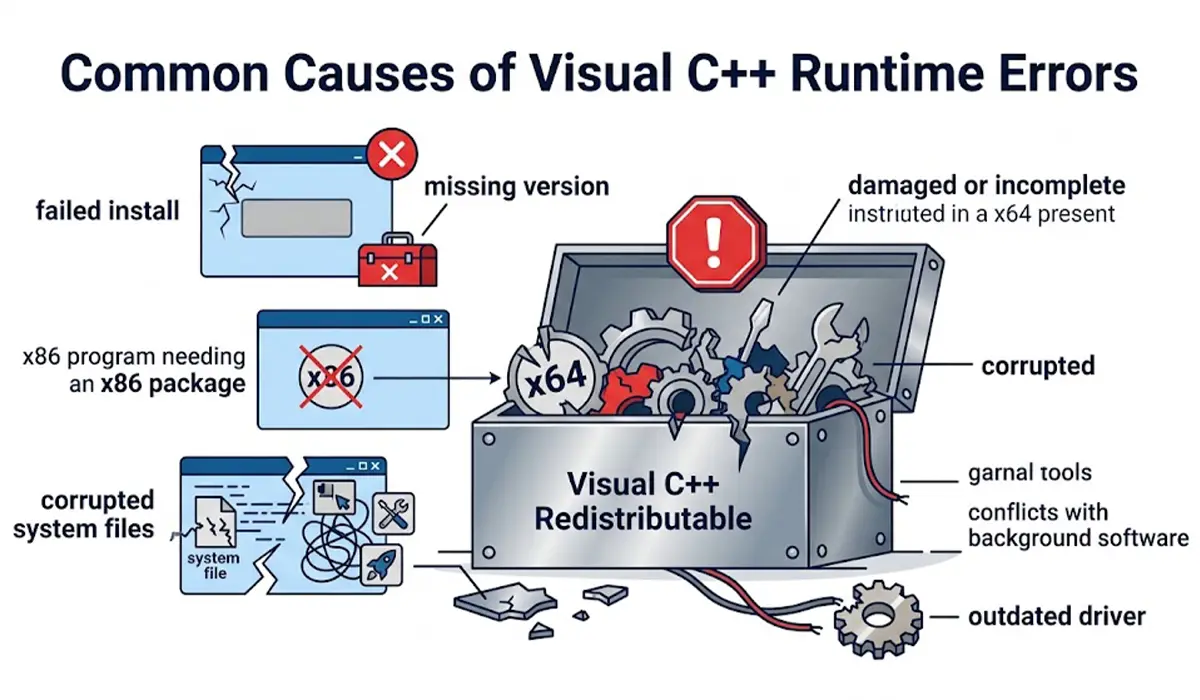 Common Causes of Visual C++ Runtime Errors