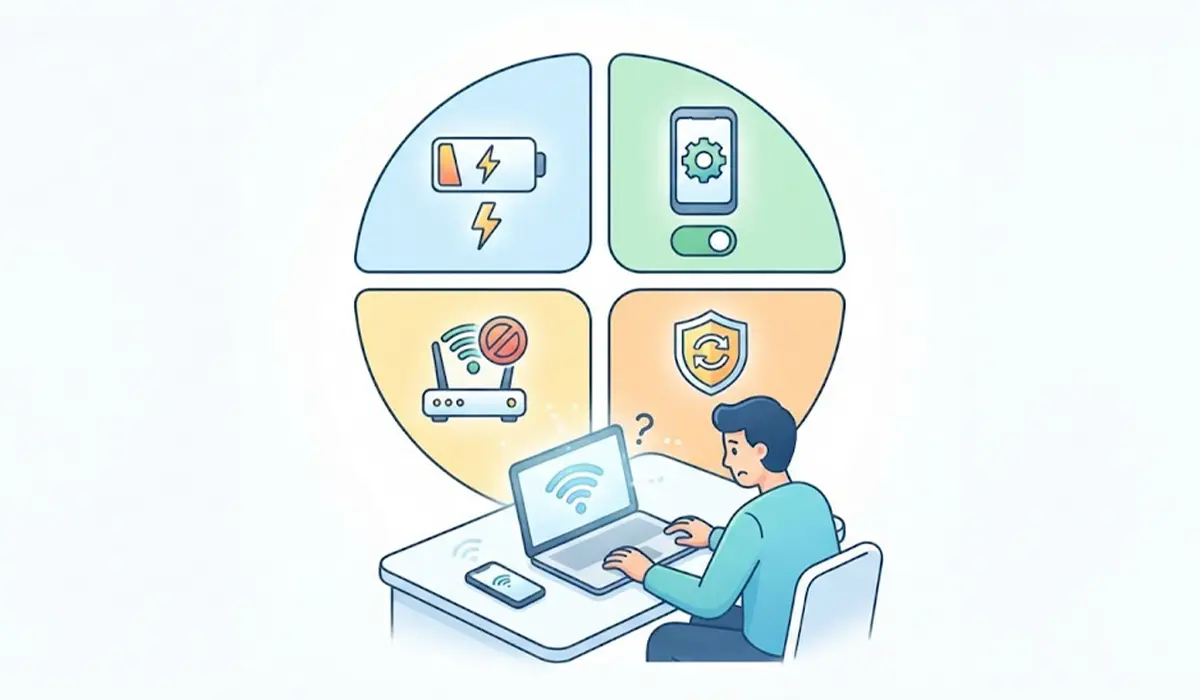 Common Causes of Wi-Fi Turning Off Automatically