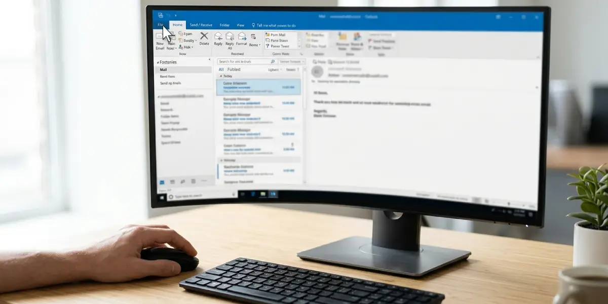 Create the Profile From Inside Outlook
