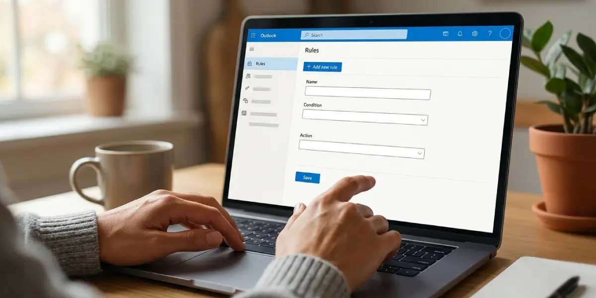 Create the Rule in Outlook on the Web