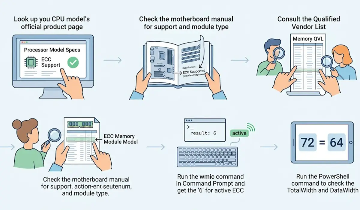How to Check Whether a PC Supports or Uses ECC RAM