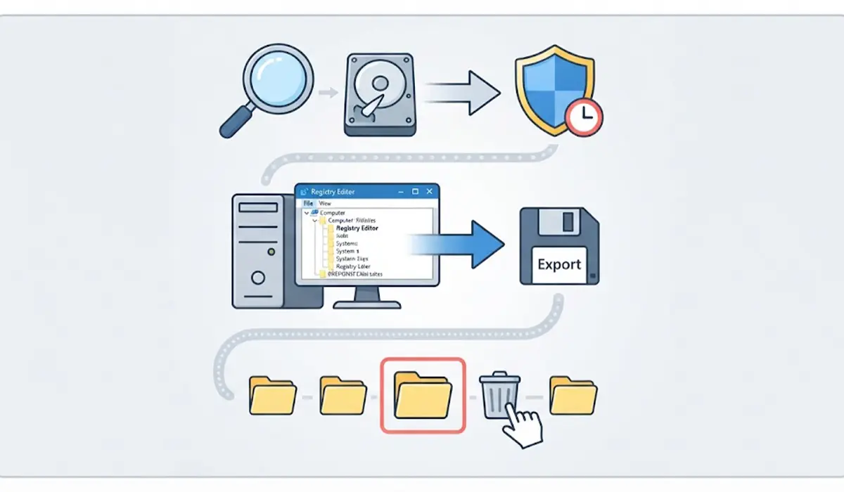 How to Clean Up Windows Registry Safely- Step-by-Step