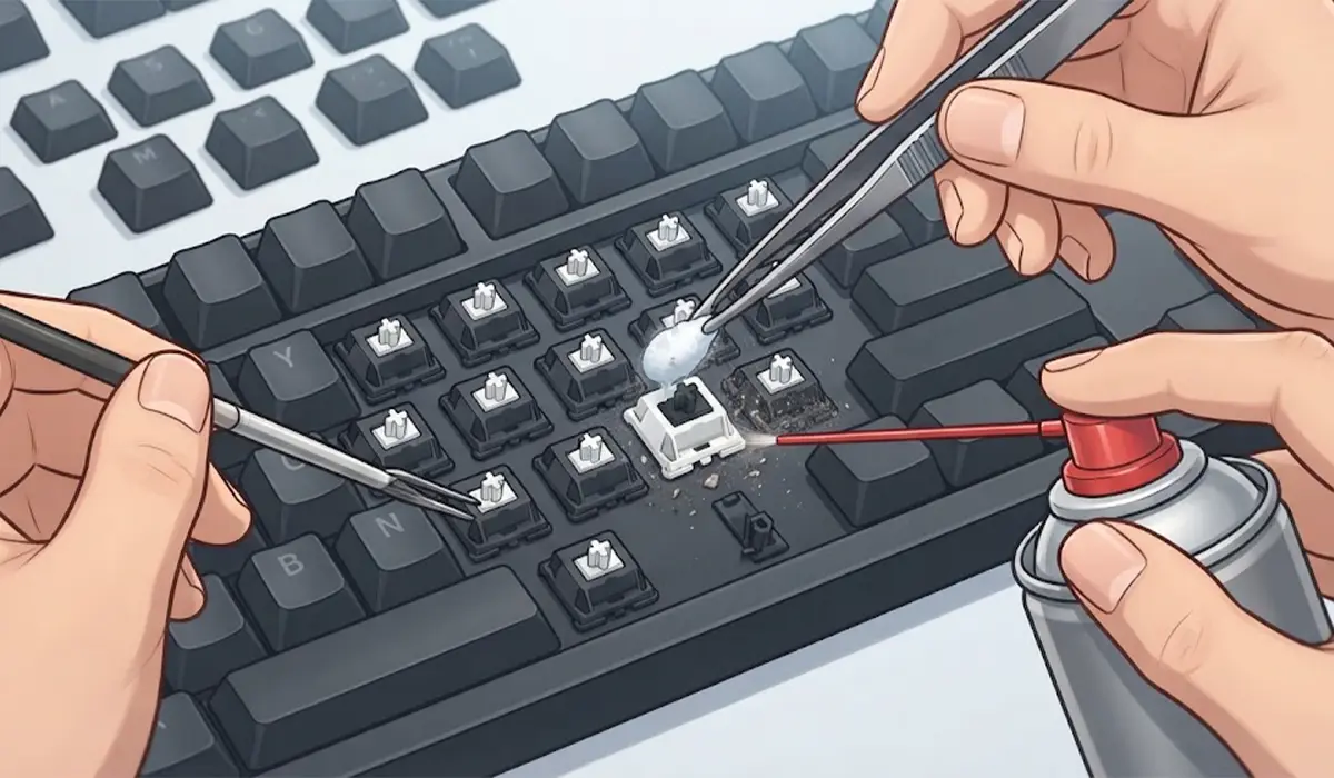 How to Fix Mechanical Keyboard Double Typing Step by Step