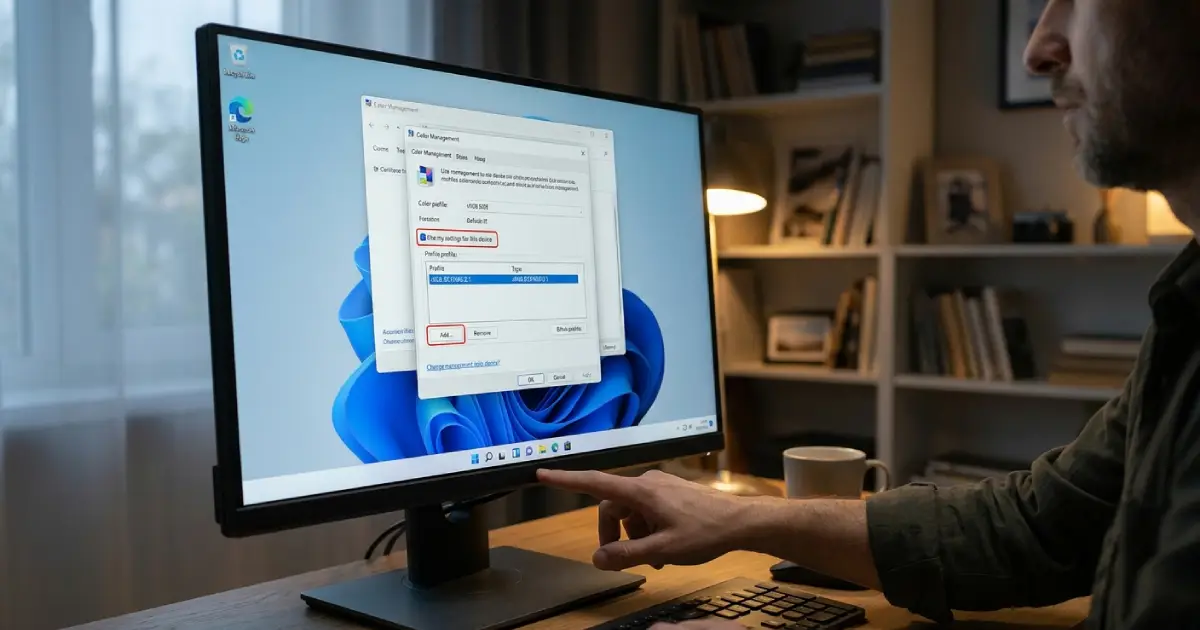 How to Fix Monitor Color Profile Resetting (1)