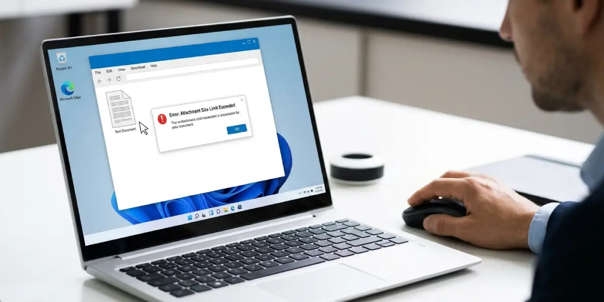 How to Fix the Outlook Attachment Size Limit Exceeded Error Step by Step