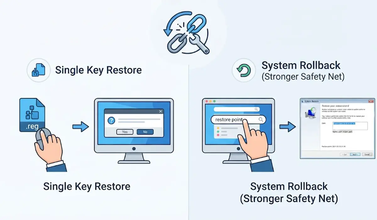 How to Restore a Backup if Something Goes Wrong