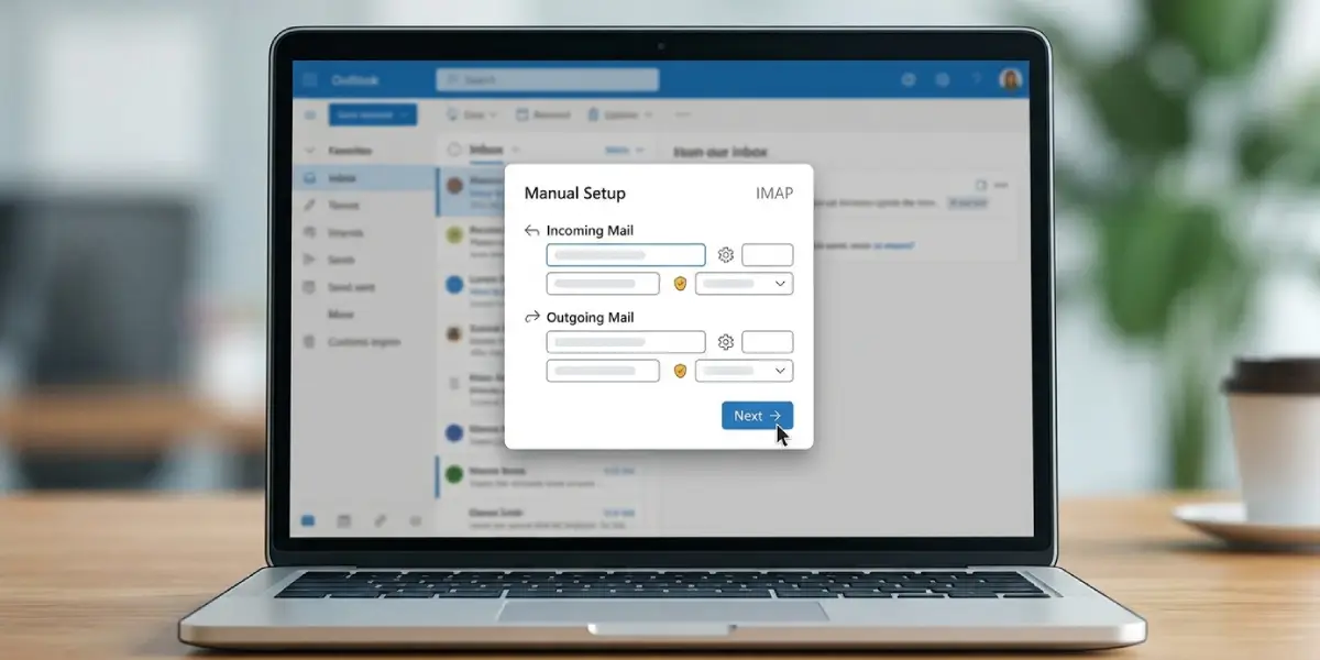 Method 2_ Manual IMAP and SMTP Setup