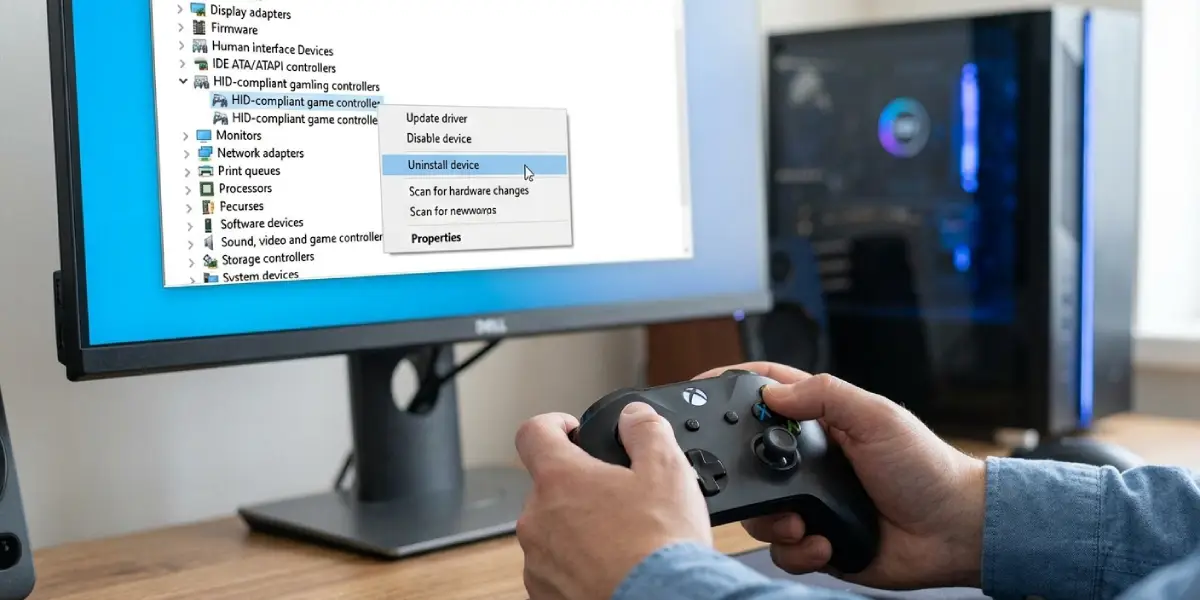 Reinstall the Controller Driver