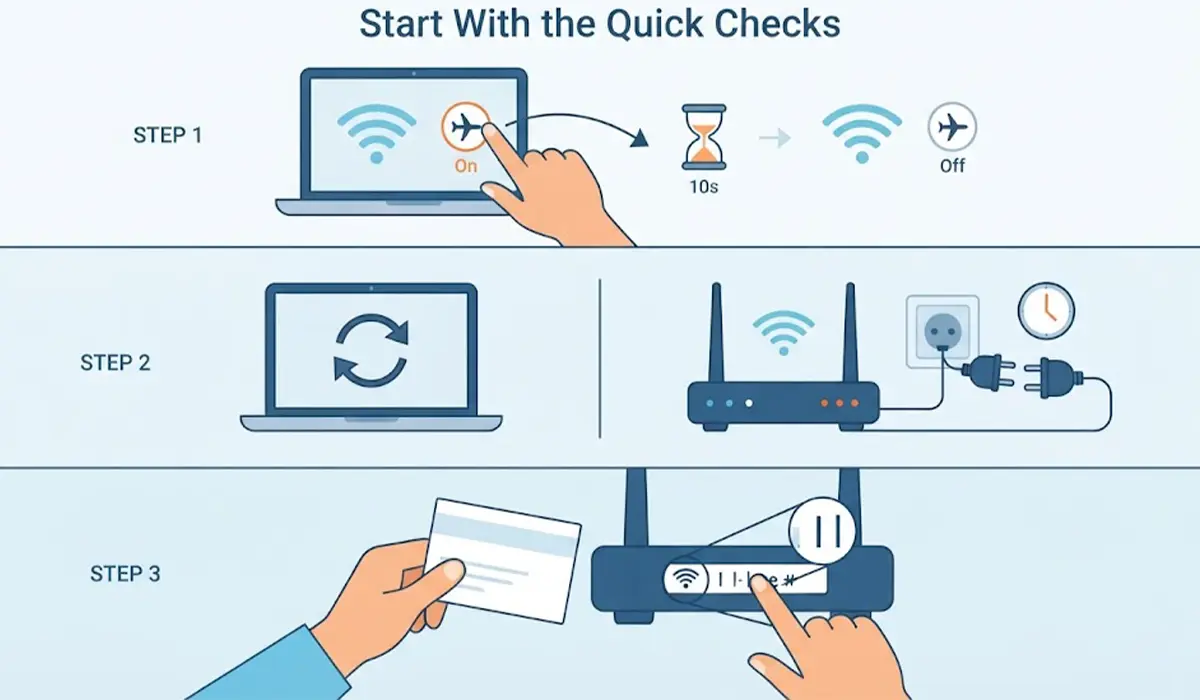 Start With the Quick Checks