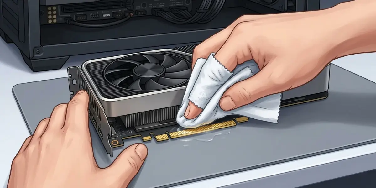Step-by-Step_ How to Clean GPU PCIe Connectors Safely