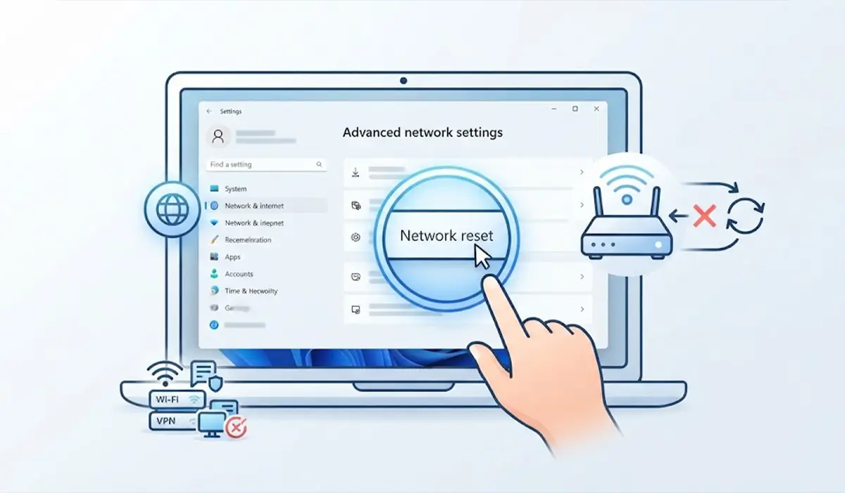 Use the Windows Network Reset as a Stronger Option