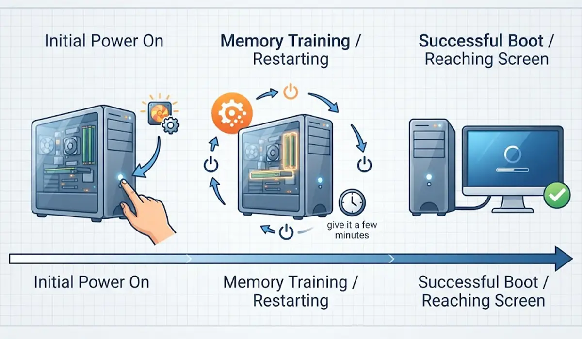 When Memory Training Looks Like a Failure