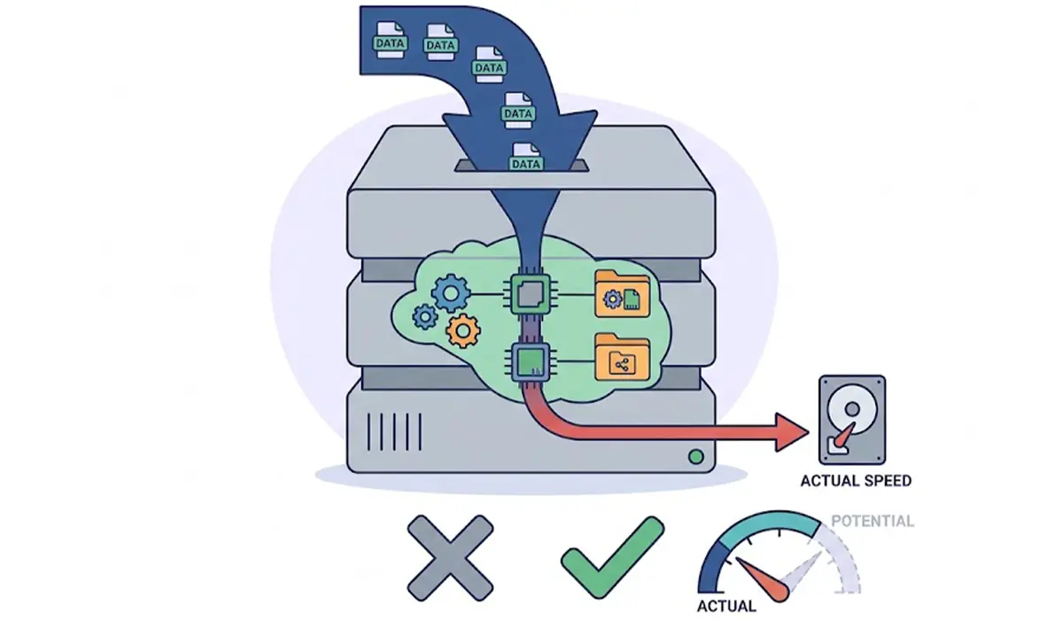 Why Real-World Speed Is Lower Than 40 Gbps