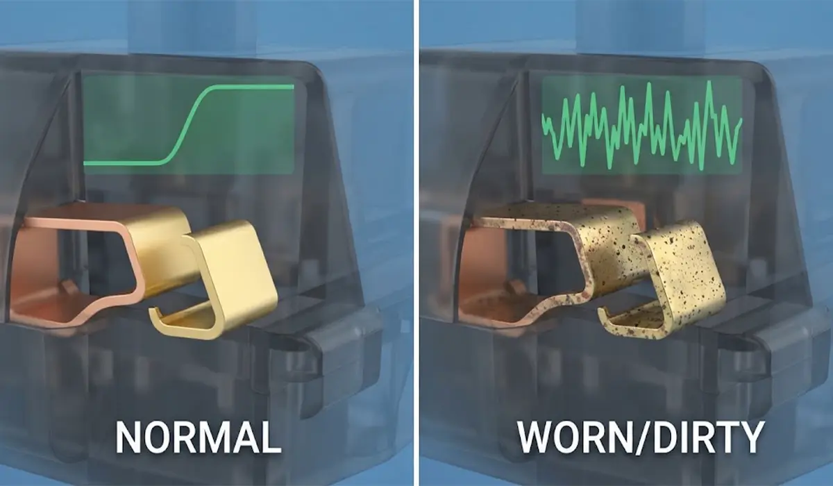 Worn or Dirty Switch Contacts